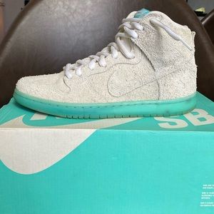 Nike Dunk High Premium SB Chairman Bao White Polarized Blue Men Size 8.5